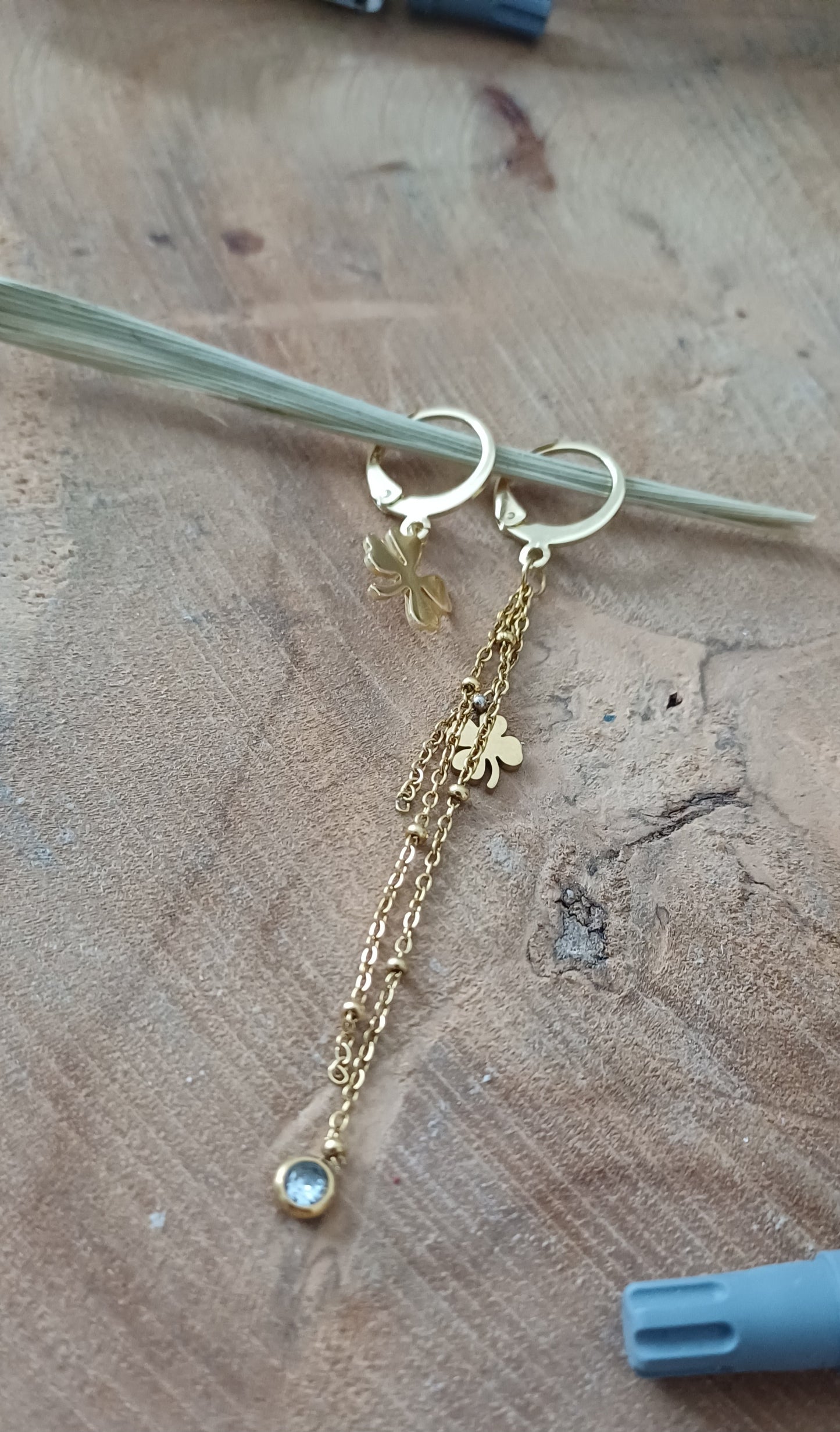 Boucles d'oreilles Fleur