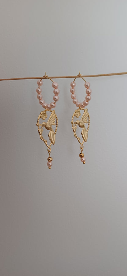 Boucles d'oreilles Rosalie