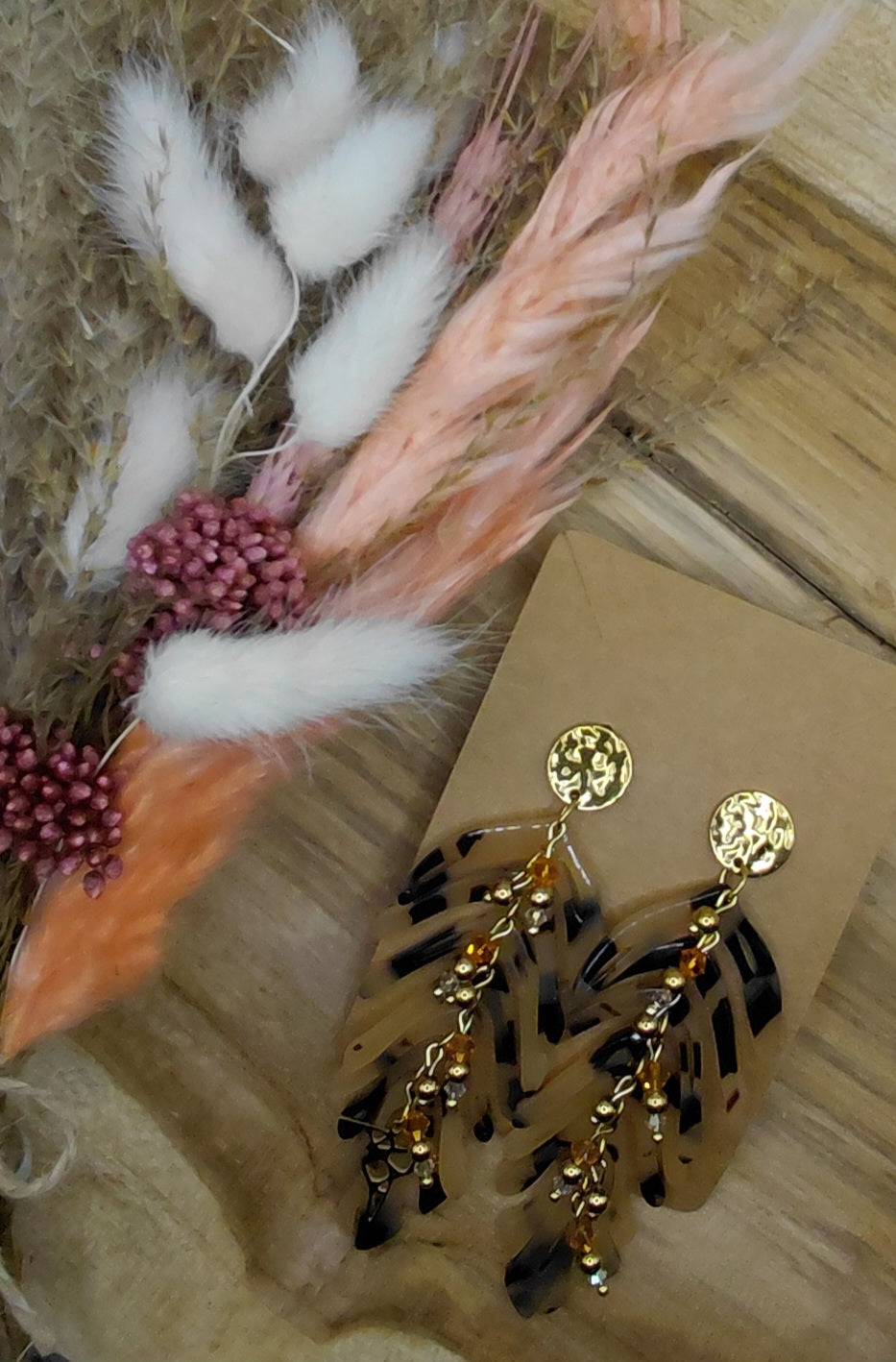 Boucles d'oreilles Clem