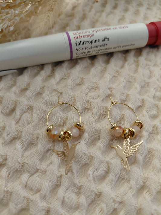 Boucles d'oreilles Espoir