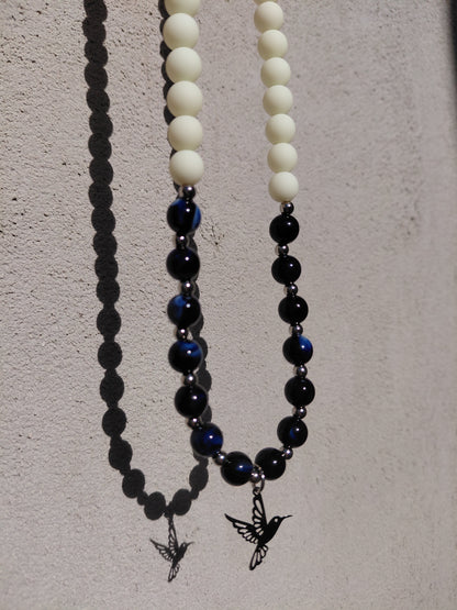Collier POP Mini Bleu