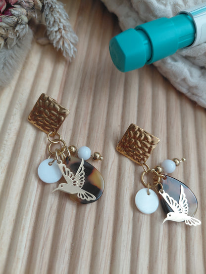 Boucles d'oreilles gouttes
