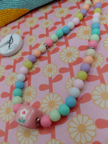 Collier Pop Mini multicolores
