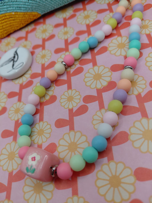 Collier Pop Mini multicolores
