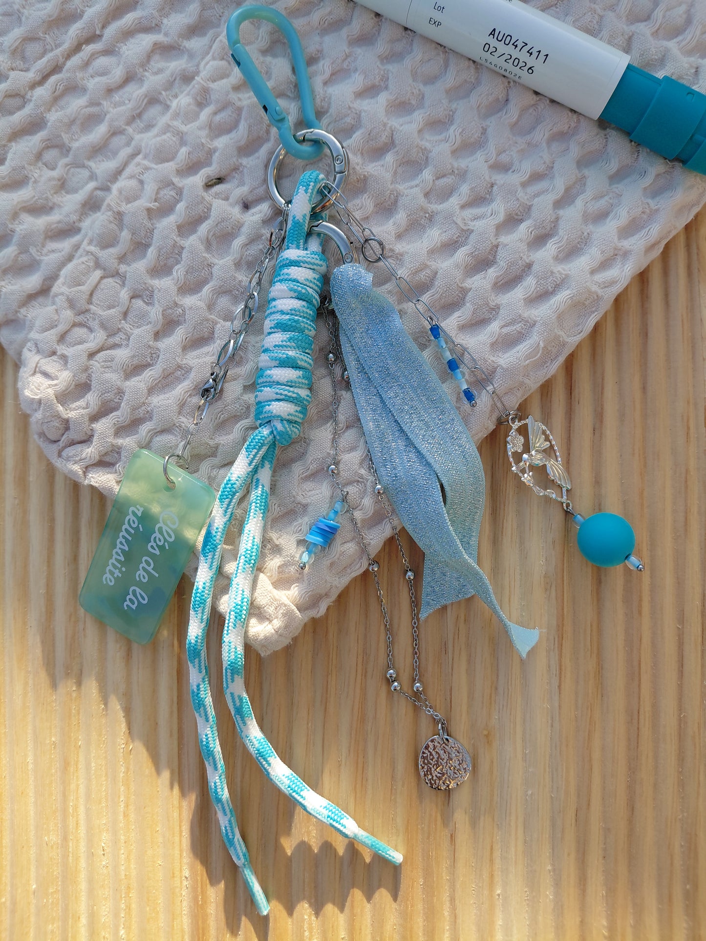 Porte clés Grigris Colibri