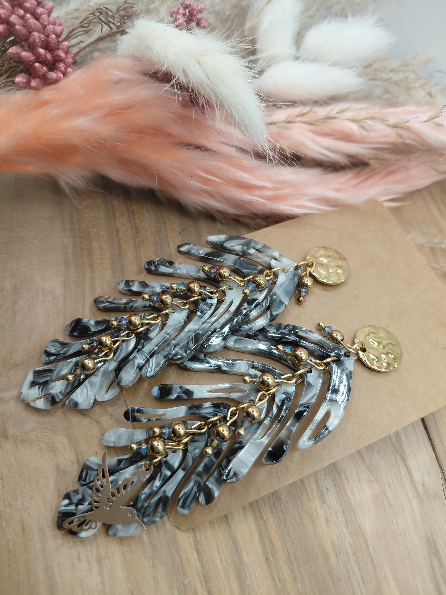 Boucles d'oreilles Clem