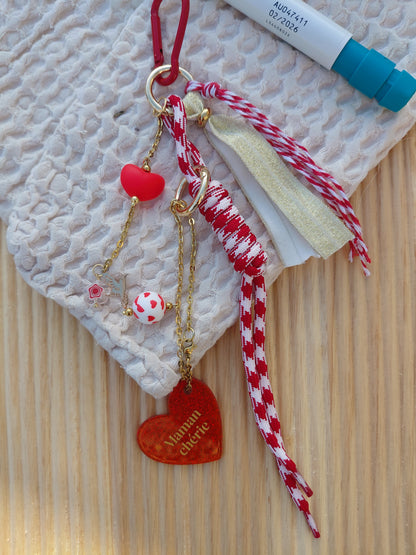 Porte clés Grigris Colibri