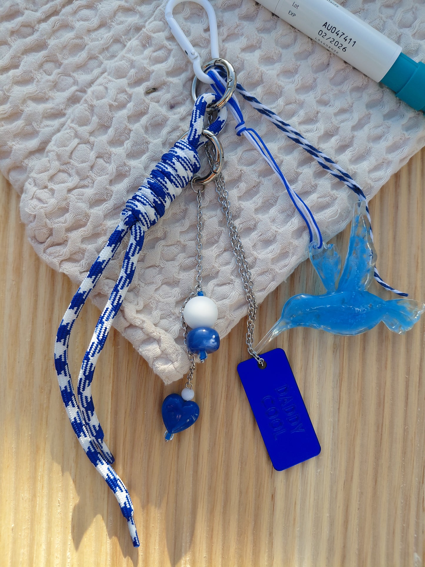 Porte clés Grigris Colibri