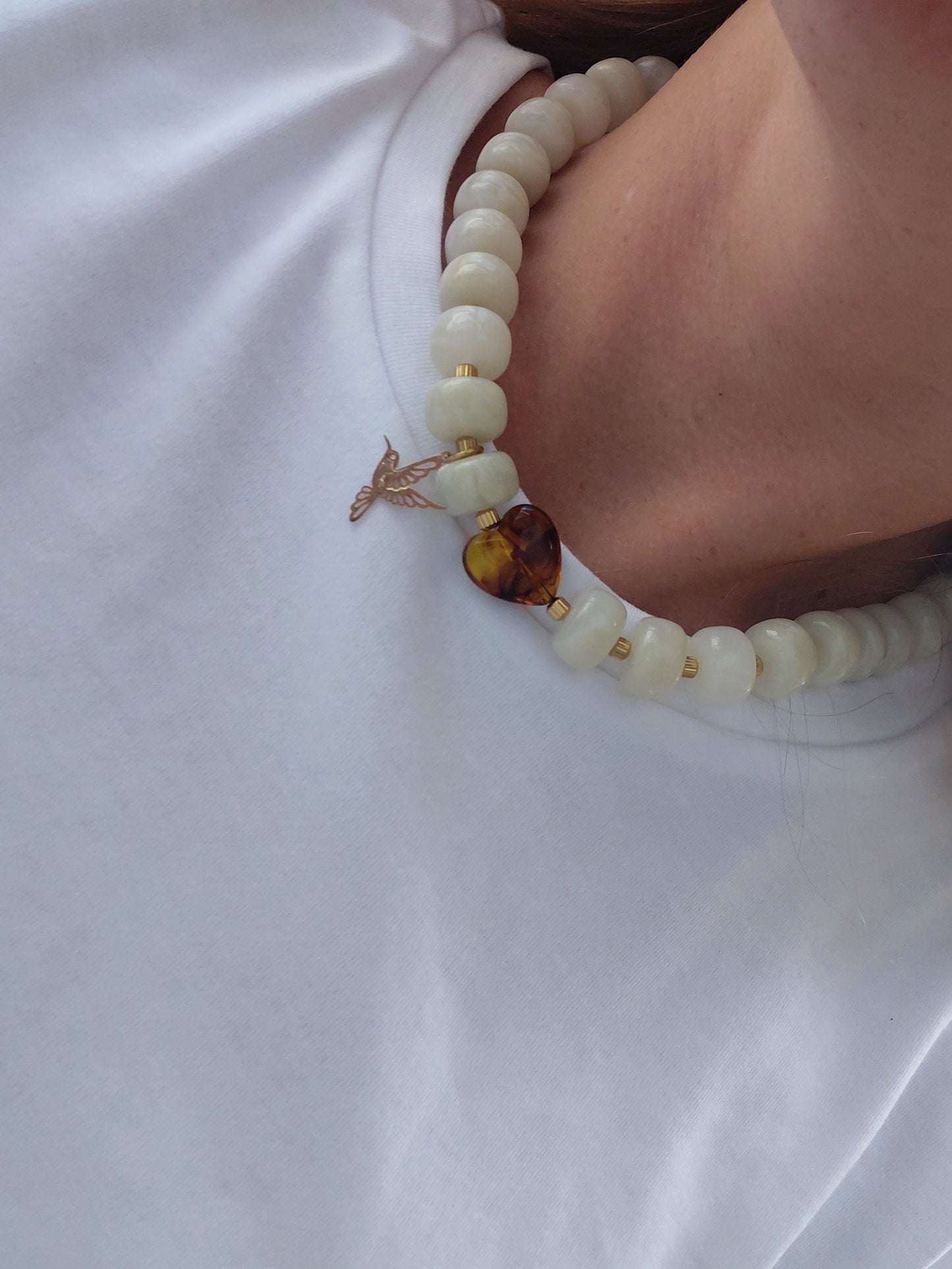 Collier POP Blanc