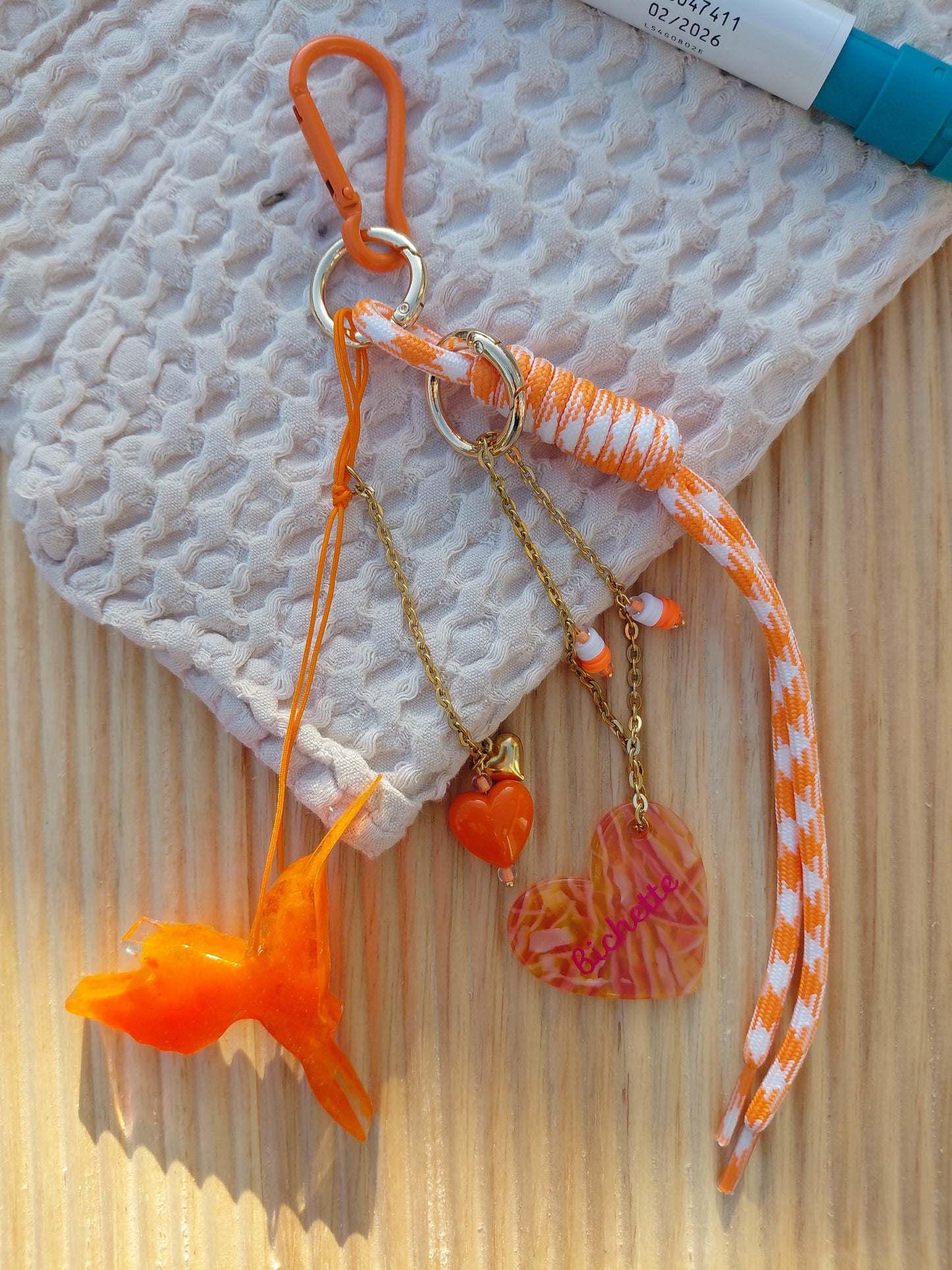 Porte clés Grigris Colibri