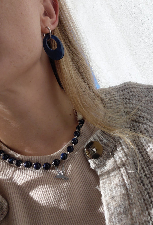 Collier POP Mini Bleu