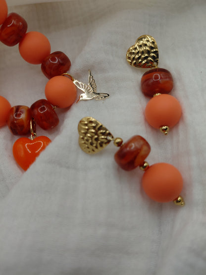 Boucles doreilles POP Éclat de Vie