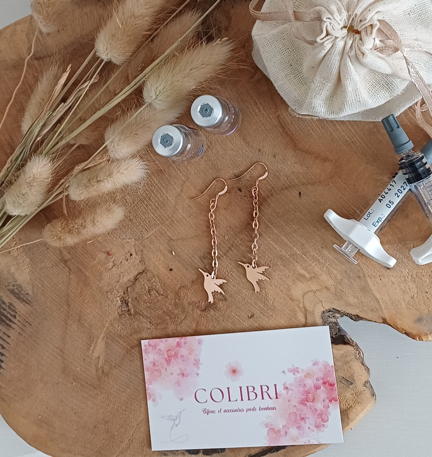 Boucles d'oreilles Rosie