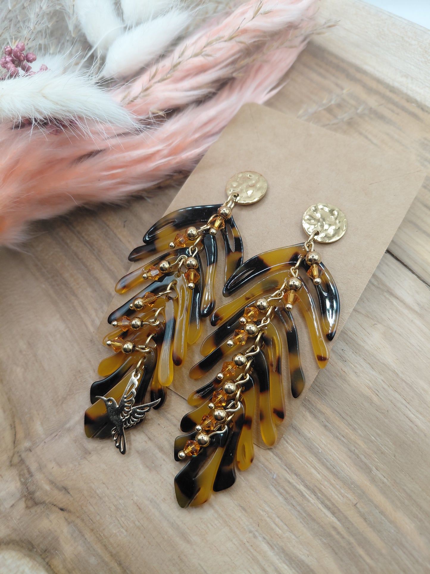 Boucles d'oreilles Clem