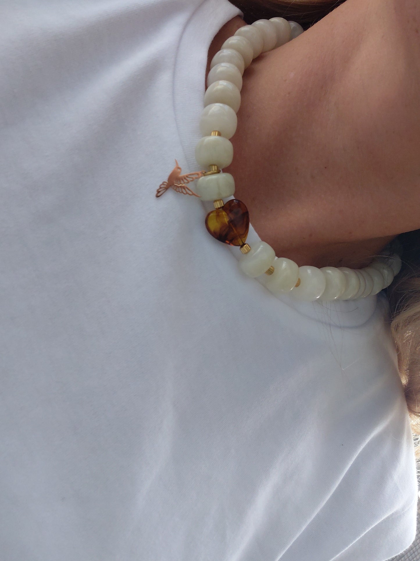 Collier POP Blanc