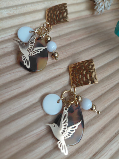 Boucles d'oreilles gouttes